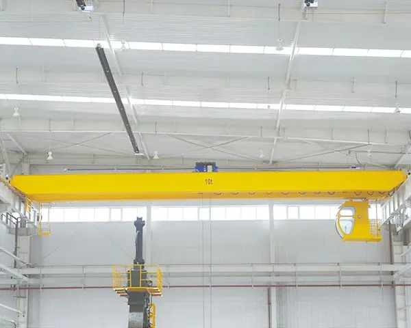 Crane gelagar ganda dengan hoist listrik